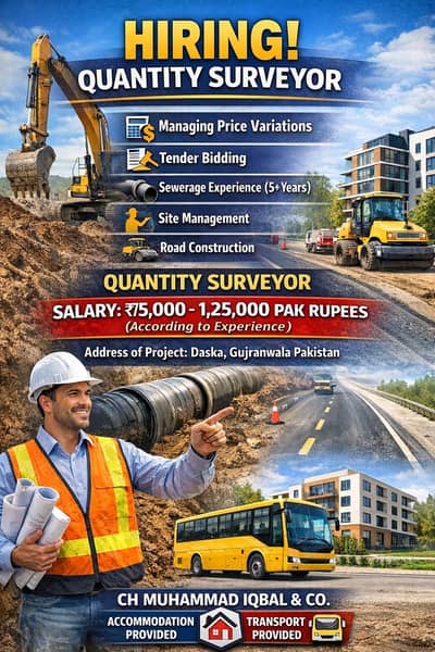 Civil Engineer - Quantity Surveyor