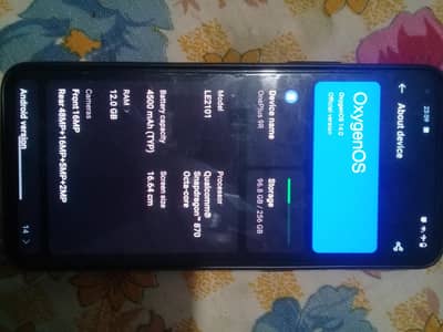 oneplus 9r 12 GB RAM 256 GB memory