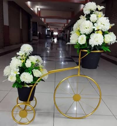 cycle planter for home decor