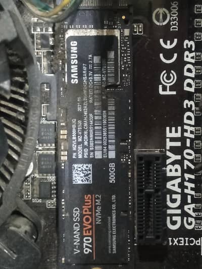 Samsung 970 Evo plus 500Gb