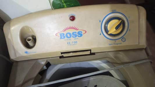 Boss washing machine and dryer
