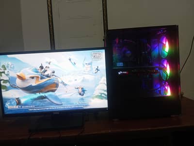 gaming pc ryzen 5 3600|gtx 1060 6gb graphics card|16 GB ram | RGB case