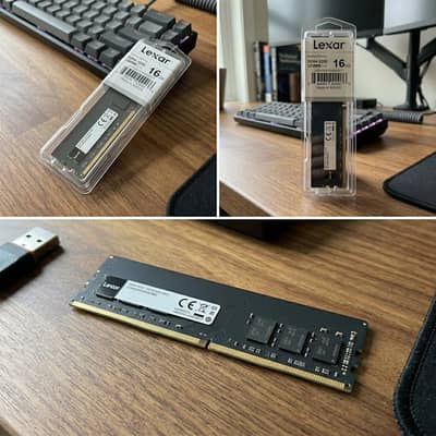  16GB Lexar 3200MHz DDR4 RAM for Sale – Excellent Condition