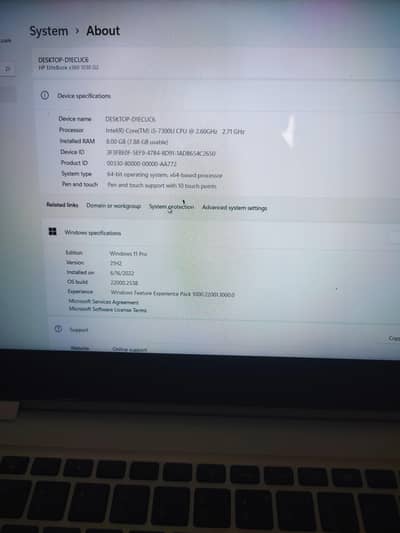hp elite book core i 5 7th generation