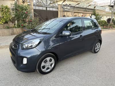 Kia Picanto Auto Fully Loaded 2020 Model Blue One Hand Looks New