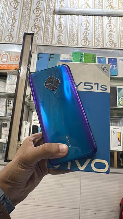 vivo y51S with box
