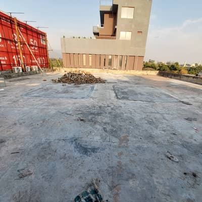 TOP VIEW ROOF TOP 4000 SQFT F-7 MARKAZ RENT 12 LAC MOMTHLY