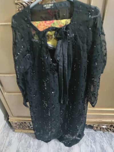 black in colour size medium to large