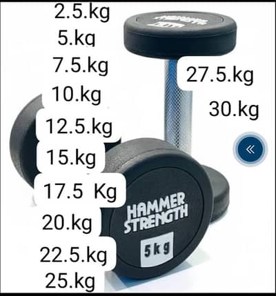 HAMMER STRENGTH DUMBBELL