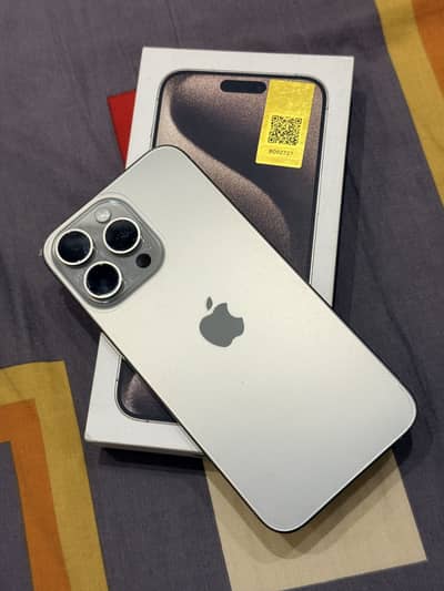 Iphone 15 pro max pta 256 gb