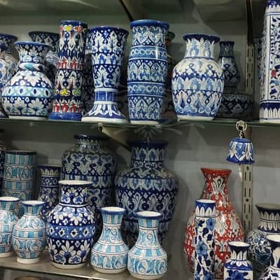 Blue Pottery