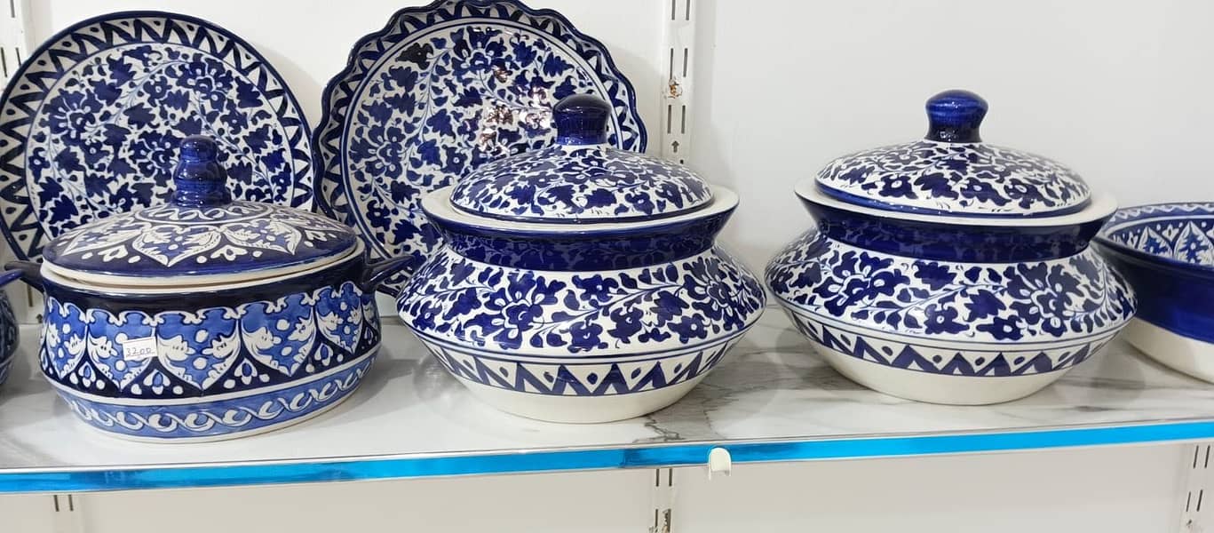 Blue Pottery 12