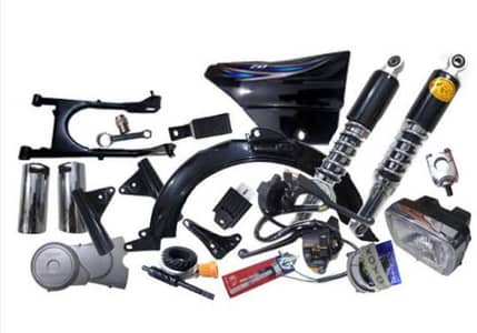 over all bike parts available for 70cc