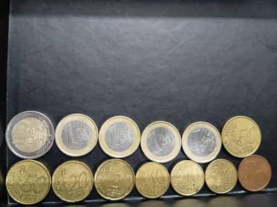 Euro Turkish lira  Hong kong dollars