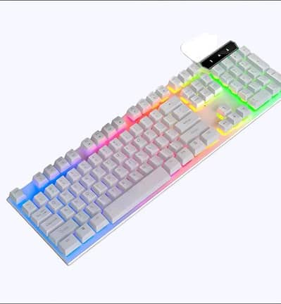 Professional v4-104 Keys Wired colour-ful Backlit RGB Keyboard