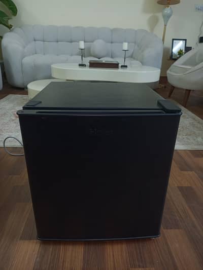 Haier mini fridge single door refrigerator - Black