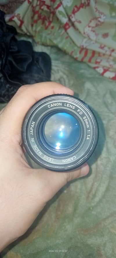 Canon FD 50 mm F1.4 original copy from Japan