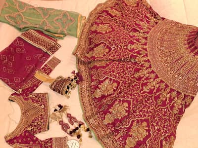 MNR Brand new Lehnga for sale with one duppta Size small