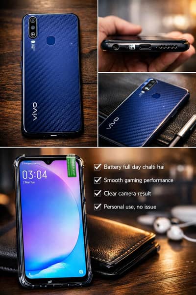 Vivo Y17 (8GB RAM / 256GB ROM) Clean Condition |