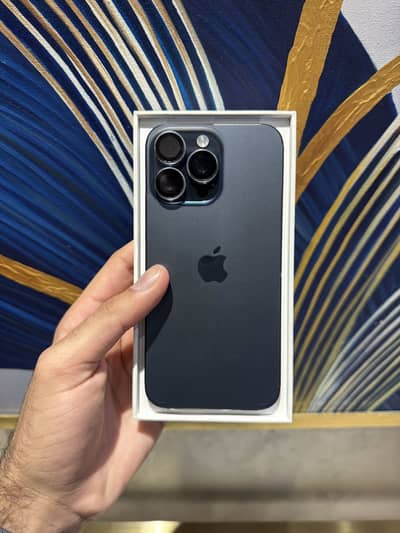 Iphone 15 pro max 256 gb LLA OFFICAL PTA APPROVED WITH BOX