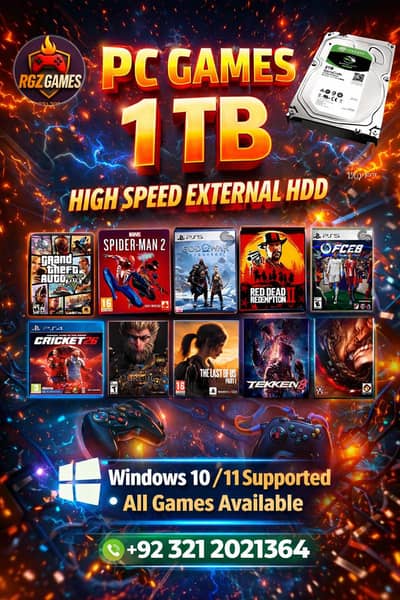 ya hard disk external ha ap is ma Apne marezi ka game dalwa sakta ha