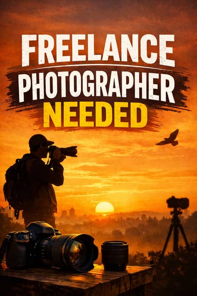 Looking for a Freelance / Student Photographer