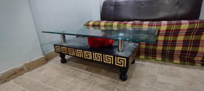 Mirron Coffee Table Side Broken But Repair