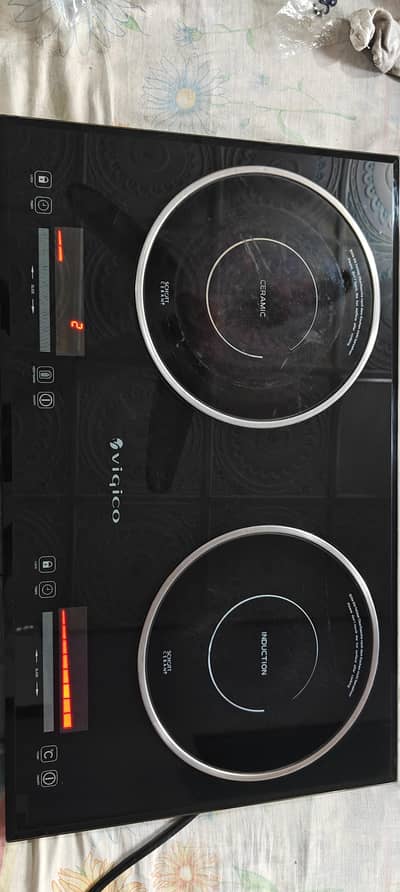 stove look like new ceramic and indication