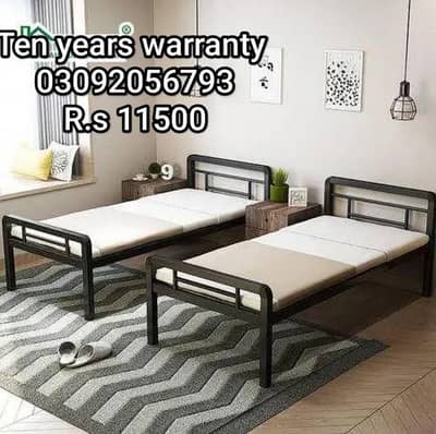 iron single Bed|Iron furniture|steel bed|kids bed|bed set|03092056793