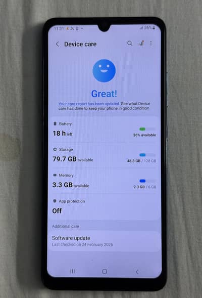 Samsung A32 Dual sim approved