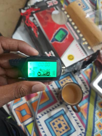 2 Way bike security alarm system