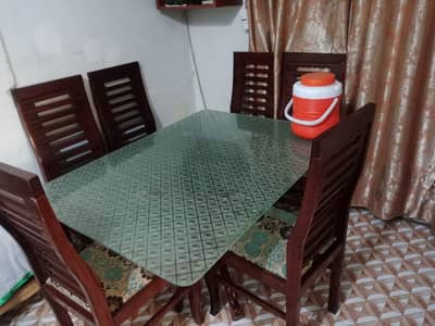 6 seater dining table