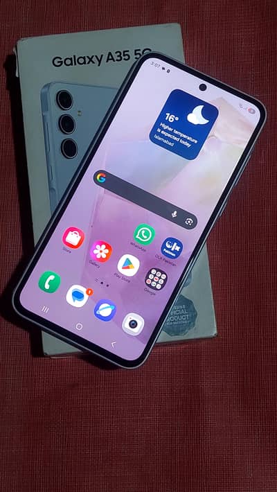 Samsung A35 - 8/256gb   PTA official aproved