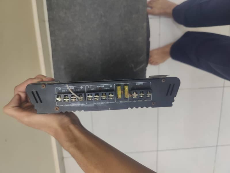 Amp with car buffer 3