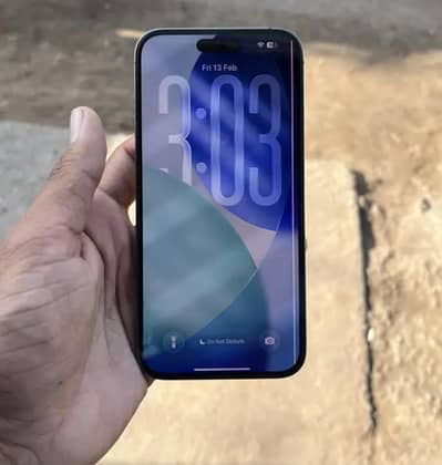 iphone 14 pro max non pta single line in panel wooh bhi side py