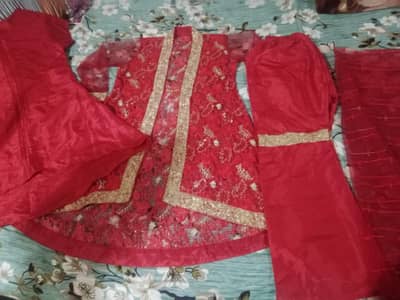 fanci wedding dresses 10 by 10 condition. . only 4 hours use