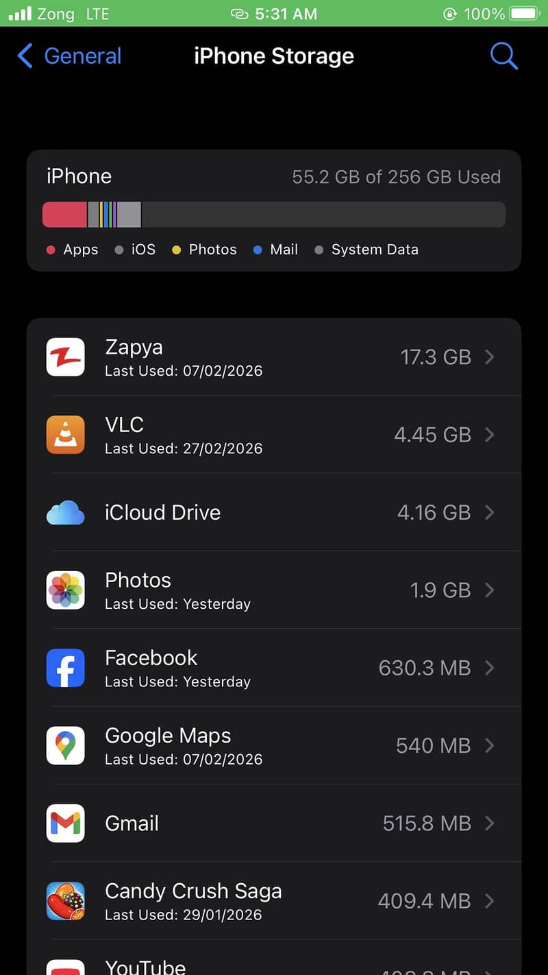 Iphone 7plus 256GB 0