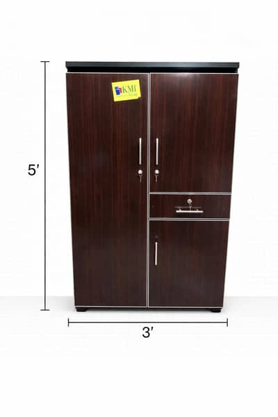 New Premium Wooden Wardrobe / Cupboard – 2 Door | Strong & Stylish