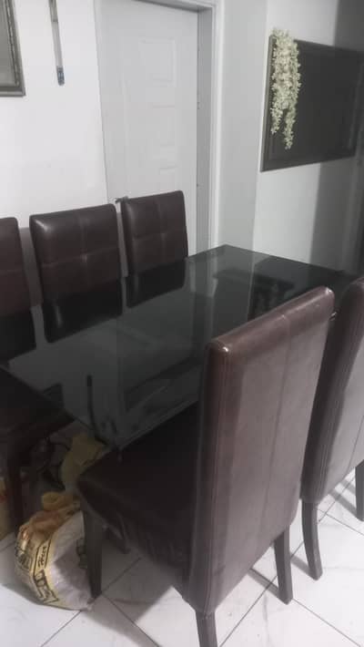 Dining Table with 6 Chairs