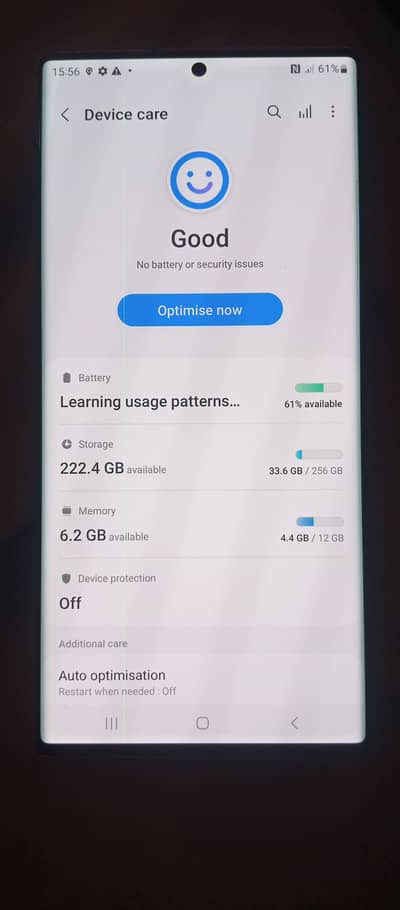 Oficial aprovd Note 20 ultra 12/256 no dot no shed  niche ad pr k msg