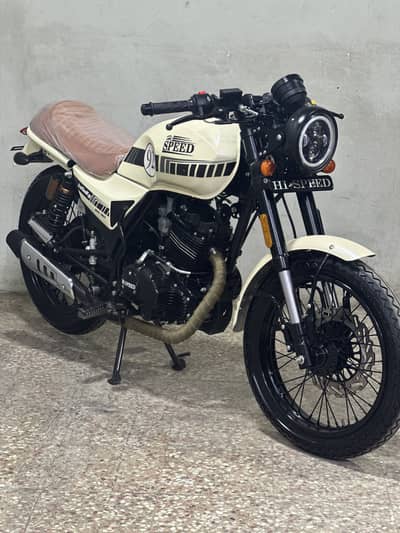 Hi speed infinity 150cc 2025 model ( cafe racer )