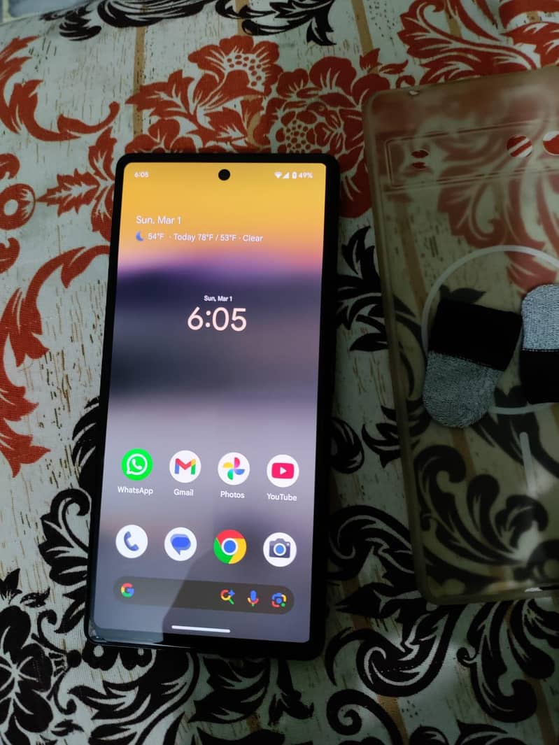 google pixel 6a with box 1