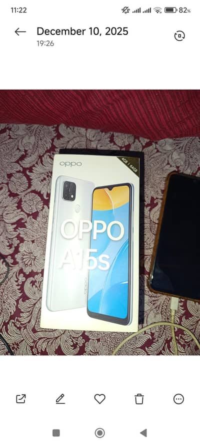 Oppo A15s (BLACK)
