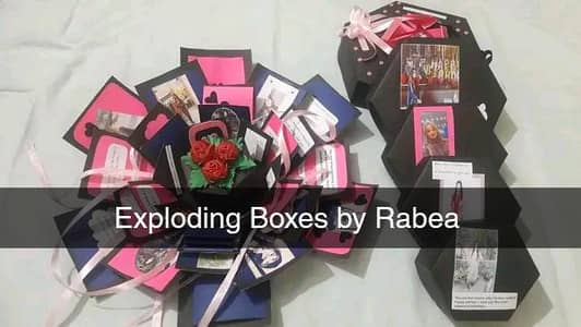Gift Box or Exploding box