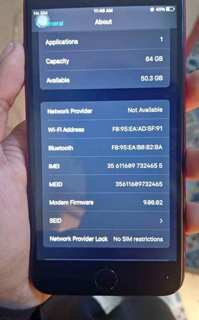 iphone 8 plus pta approved  64 gb ok set use phone