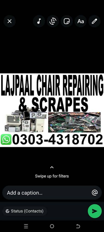 office chair repairing service 500