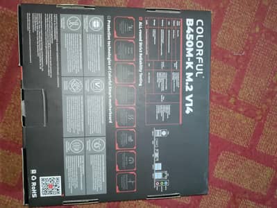 Colorful B450M-K Battle Axe M. 2 Motherboard – New board