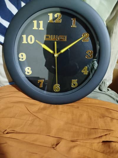 owgi wooden lasani ring matt finish clock