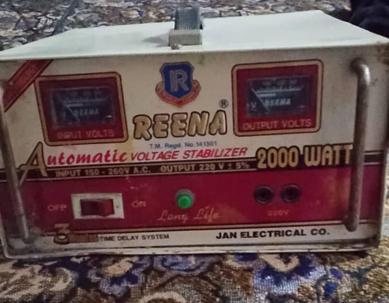 Reena Stblizer 2000Watt 0