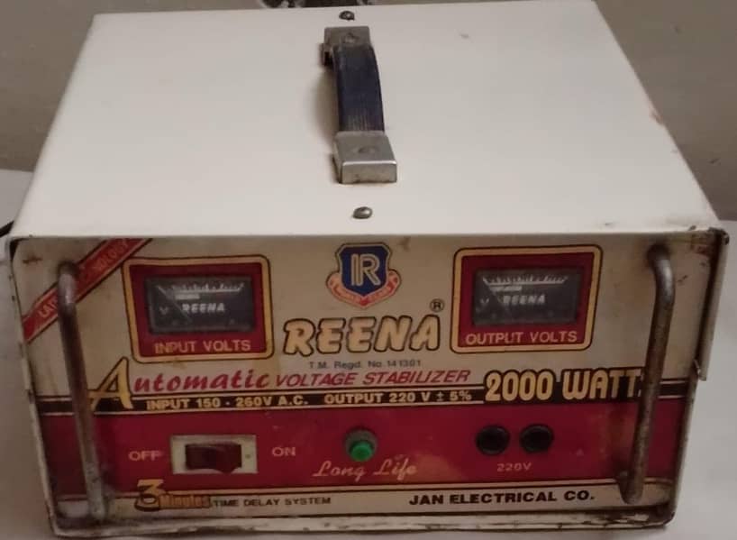 Reena Stblizer 2000Watt 5